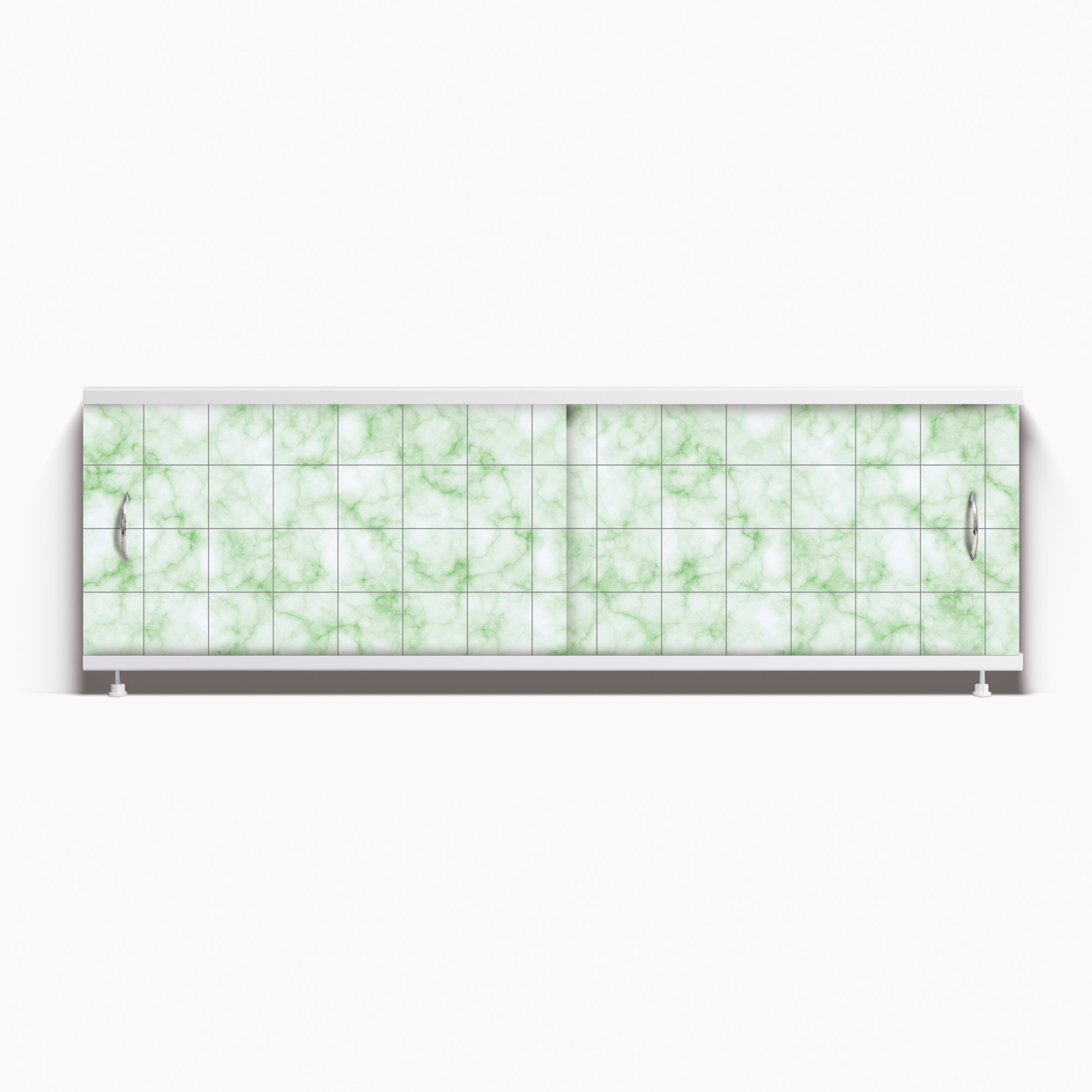Экран под ванну Классик 170 зеленый кафель